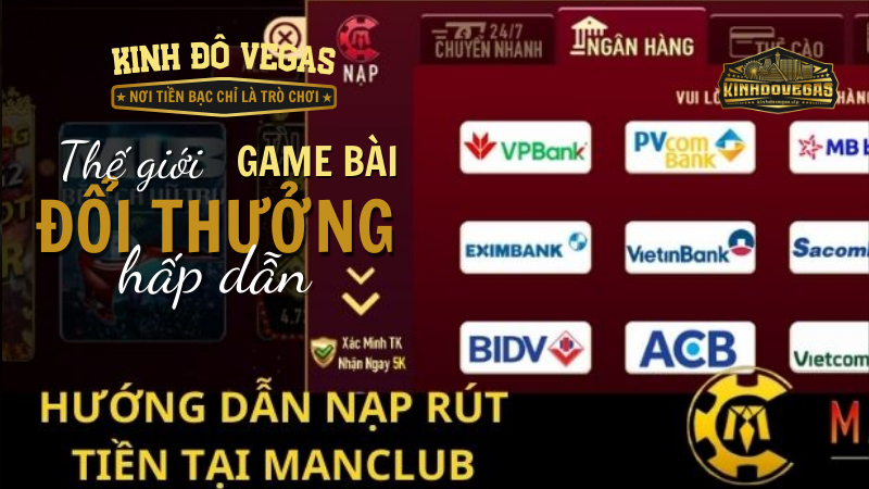 Hướng dẫn chi tiết cách rút tiền Manclub