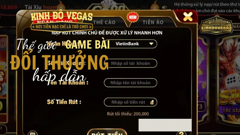 Hướng dẫn chi tiết cách rút tiền Go789 trên mọi hình thức