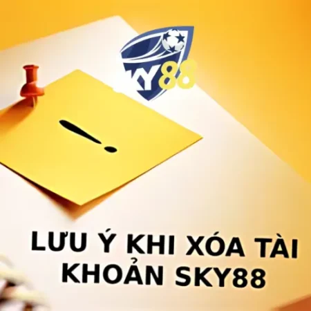 Cách Xóa Tài Khoản Sky88