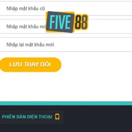 Bị Quên Mật Khẩu Five88