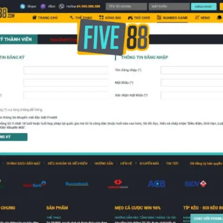 Cách Đăng Nhập Tài Khoản Five88