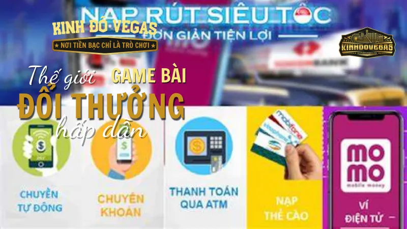 Phương thức rút tiền được hỗ trợ bởi Sin88